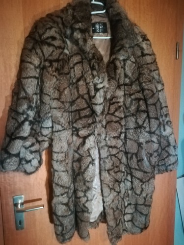 Kaninchen fell jacke 42 - kaninchen,