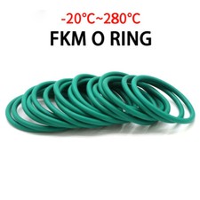 FKM O-Ring Dichtring Dichtungsringe Schnurstärke 1/1.5/2/2.4/3.1mm Innen Ø3-70mm