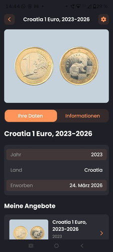 Euro und - und, münze