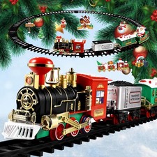 Elektrisch Weihnachtszug Set Eisenbahn Zug Modelleisenbahn Weihnachtsbahn Zug DE