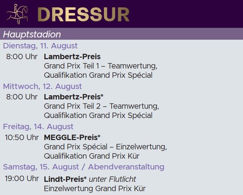 Bis dauerkarten dressur - zu,