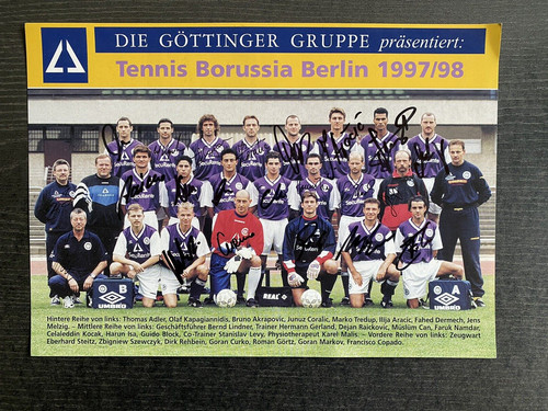 Mannschaftskarte tennis - mannschaftskarte,