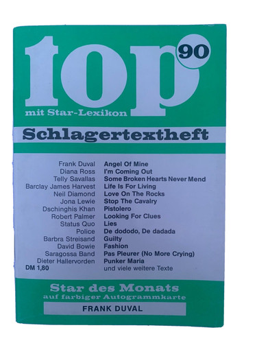 Top schlagertextheft 90 - top,