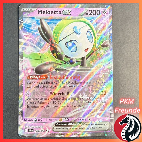 Meloetta 044 086 - ex, blk