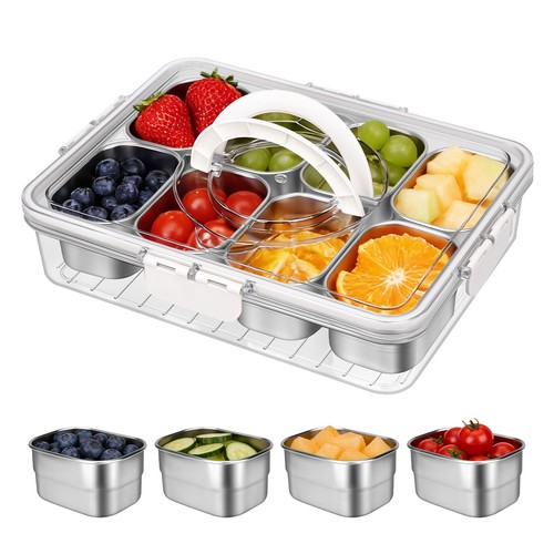 Snackbox mit fächern - 8,