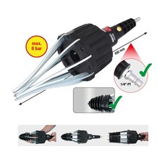 KS TOOLS  Druckluftmontagegerät für Achsmanschetten, 450mm