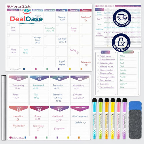 Magnetisches whiteboard - magnetisches,