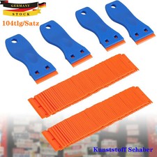 4x Kunststoff Schaber Mit 100
