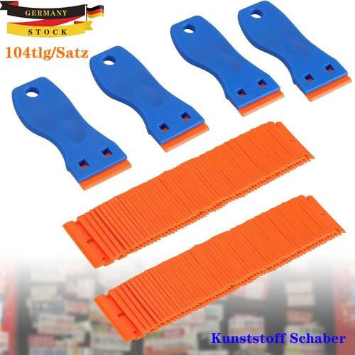 Kunststoff schaber mit 100 - 4x,
