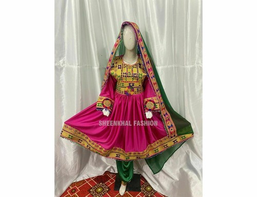 Afghanisches damenkleid - afghanisches,