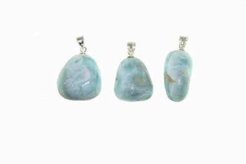 Larimar kettenanhänger - larimar,