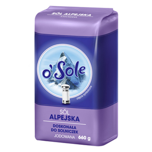 Sole jodiertes alpensalz 660 - o'sole,