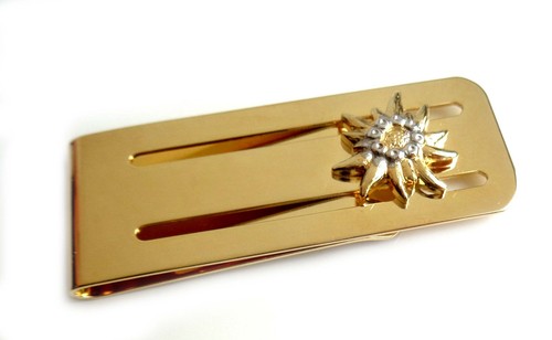 Geldscheinklammer edelweiss - geldscheinklammer,