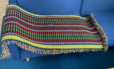 Vintage Decke, Wolldecke, Sofadecke 60er, sehr warm,  210 x 137 cm