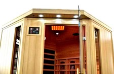 Sauna Infrarotkabine Eck150  3