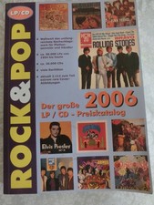 Der große ROCK  POP LP-/CD Preiskatalog 2006 von... | Buch | Zustand akzeptabel