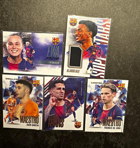 Futera barcelona 5x - futera, fc