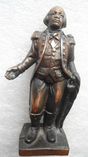 Alte gusseisen spardose george - alte,