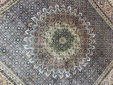 ✔ Tabriz | 202 x 202 | Handgeknüpft | Orientteppich | Carpet | Rug‼️