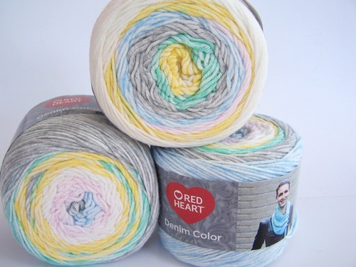 150g red heart denim - heart,