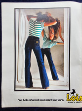 Lois Jeans, originale Werbung aus 1977