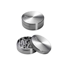 Black Leaf Edelstahl Grinder /