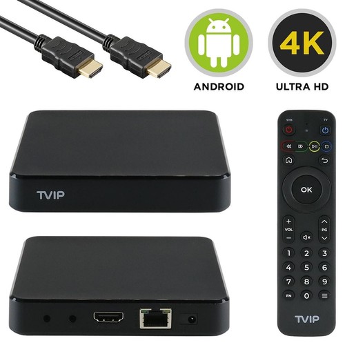 Tvip box 705 uhd - ir, 4k