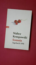 226175 Walter Kempowski SOMNIA 74013 Tagebuch 1991