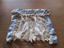 Gardinen  für Puppenstube mit Messingstange