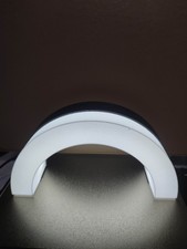 Design-LED-Lampe Bow 28 weiß Tischlampe Regallampe