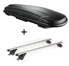 Dachbox JUXT600L +Dachträger KING2 für für Ford Galaxy III 5Tür ab 15