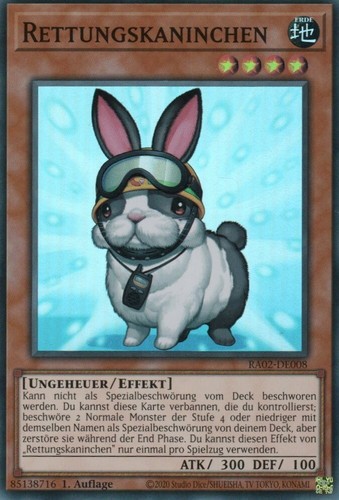 Yugioh rettungskaninchen - yugioh,