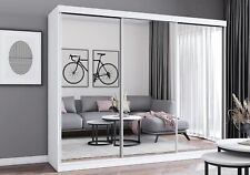 Schwebetürenschrank Schrank Kleiderschrank MILAN mit Spiegel 250 cm