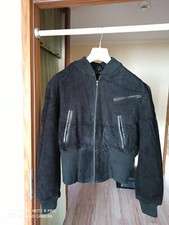 1980er Vintage Jacke Echtes Wildleder Herren Schwarz XL ungetragen TV Film Kult 