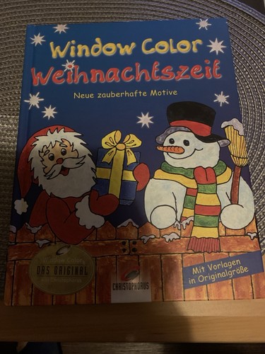 Window color weihnachtszeit - window,