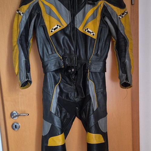 Motorrad lederkombi schwarz - motorrad,