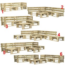 Holz palettensofa garten - holz,