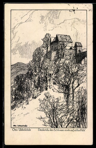 Künstler ubbelohde buch - künstler-ak,
