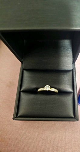Verlobungsring damen gelbgold - verlobungsring,