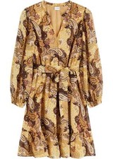 bedrucktes Kleid aus