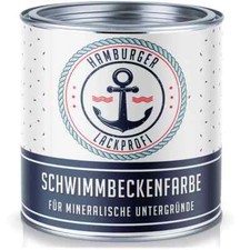 Schwimmbeckenfarbe MATT Blau