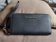 Michael Kors  Geldbörse Portemonaie Clutch wie neu schwarz Portmonee Börse