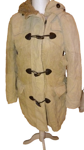 Cord dufflecoat knebelknöpfe - cord,