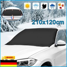 Scheibenabdeckung XL Auto Frontscheibenabdeckung Winter Frostschutz mit 6 Magnet