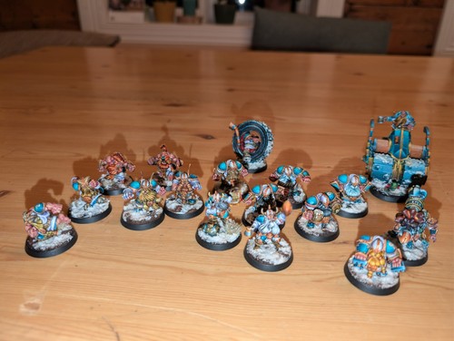 Blood bowl zwerge team - blood,