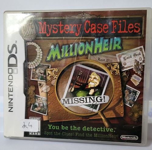 Mystery case files million - files:,