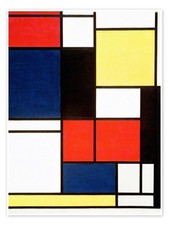 Poster tableau piet - poster, ii