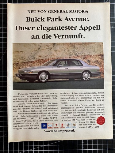 1991 buick park - park, avenue