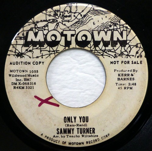 Sammy turner only you - sammy, 45