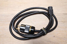 HighEnd Stromkabel mit Wattgate Gold Stecker, 200cm Power Cable Cord